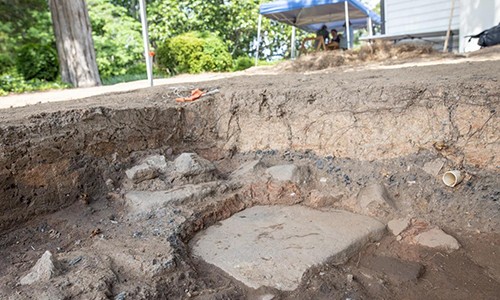 Excavation at Fort Hill