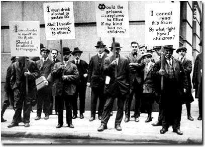 Eugenics supporters in New York City