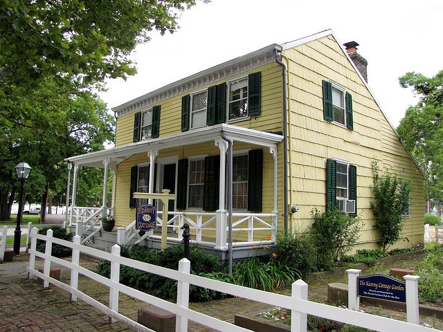 This historic home was originally located on High Street, but has twice been moved. The home is now located next to the Raritan River and offers exhibits related to the history of Perth Amboy.