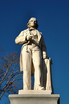 Alexander Stephens statue at Liberty Hall