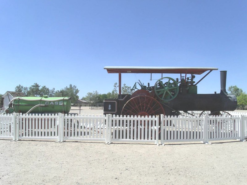 Case Steam Engine used on Ranch