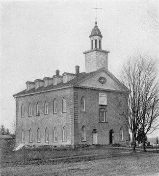 Kirtland temple in the early 1900s