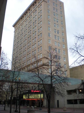 The Orpheum Theater building