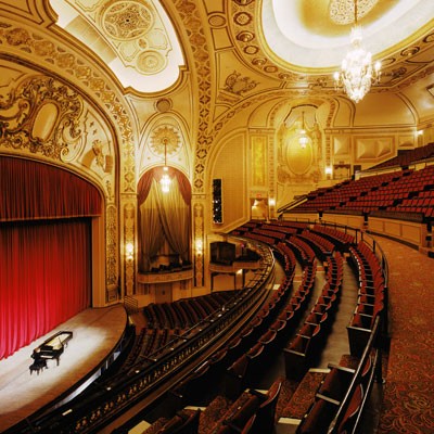 A view inside the theater