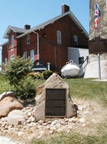 Fairport Harbor monument commemorating its contributions to LDS history