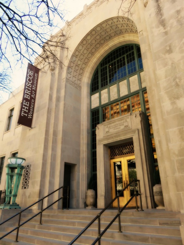 Briscoe Western Art Museum Entrance (Photo courtesy of the Briscoe Western Art Museum)