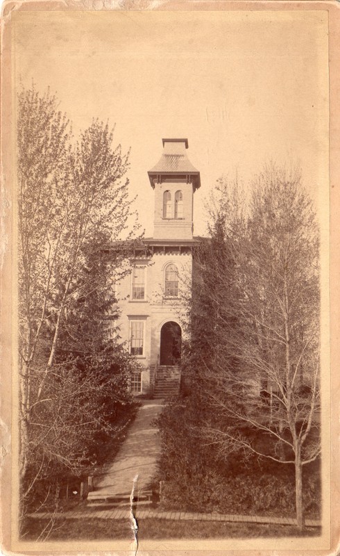 Main Hall from the foot of the hill.