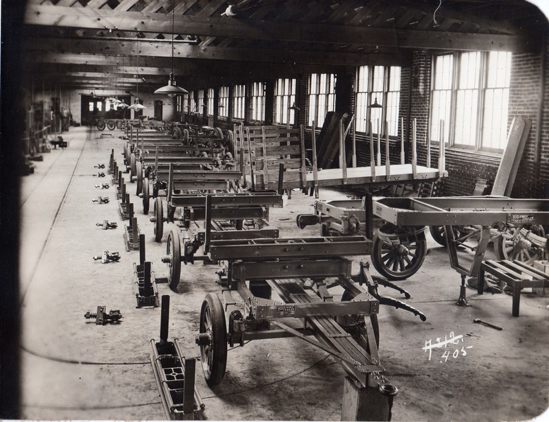 Inside the factory