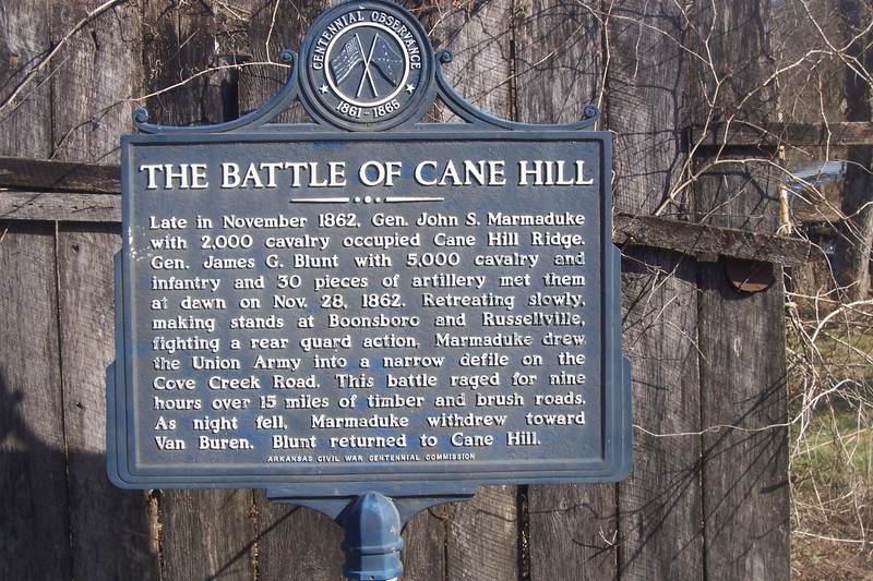 The Battle of Cane Hill took place on November 28, 1862. Although the Confederate army obtained a tactical victory it was the Union who won the battle.