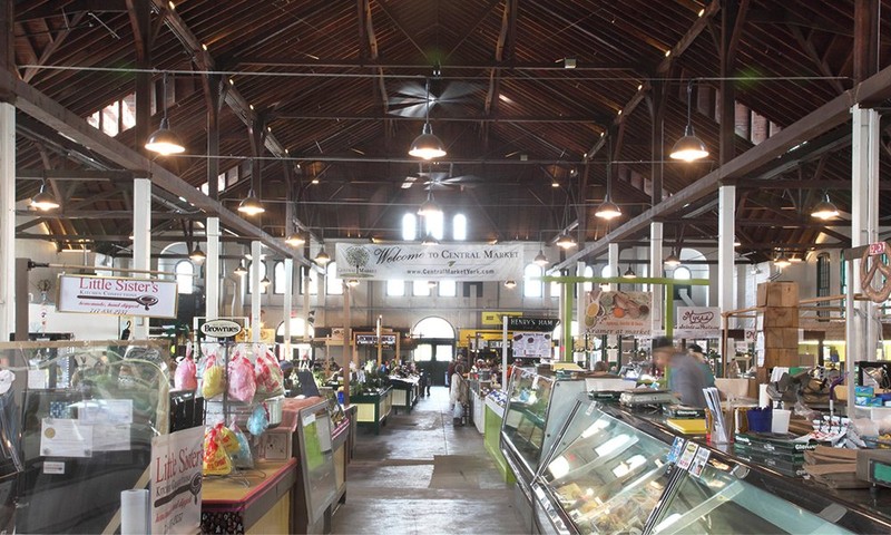 Over 50 vendors now call the York Central Market home.