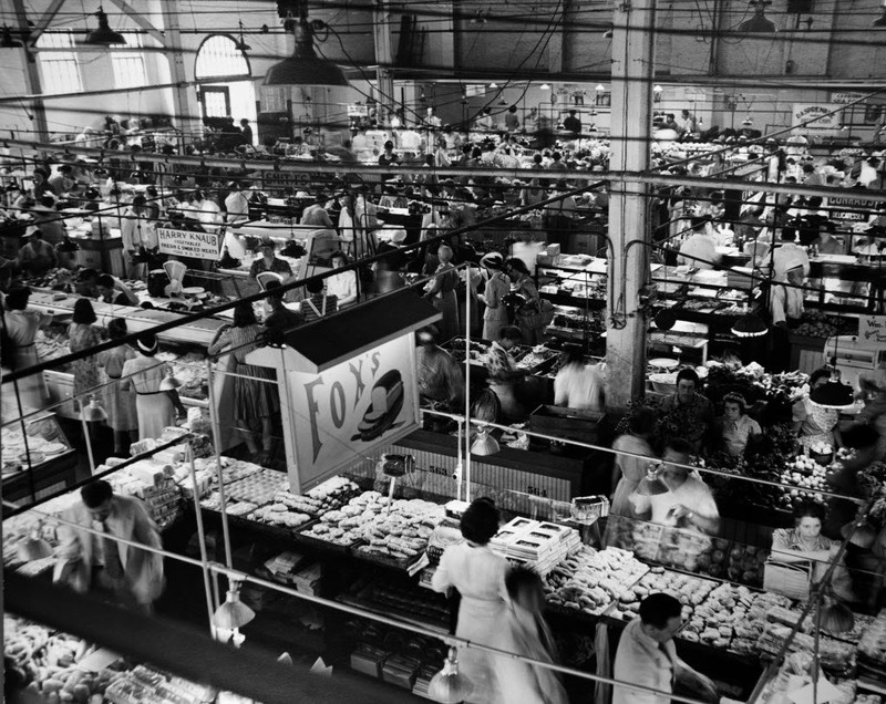 The market as it looked during earlier times.