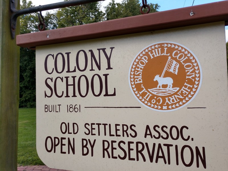 Colony School Sign