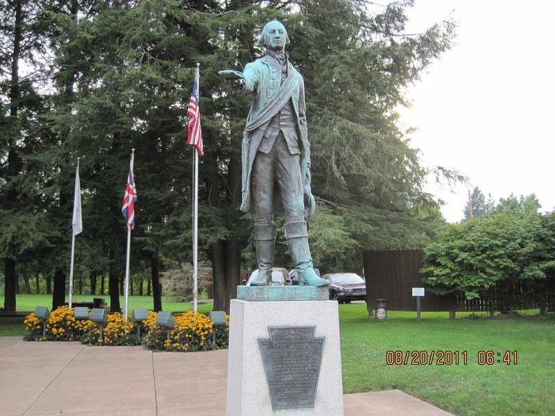 George Washington Statue as it looks today