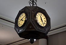 Famed clock in Boston Store 