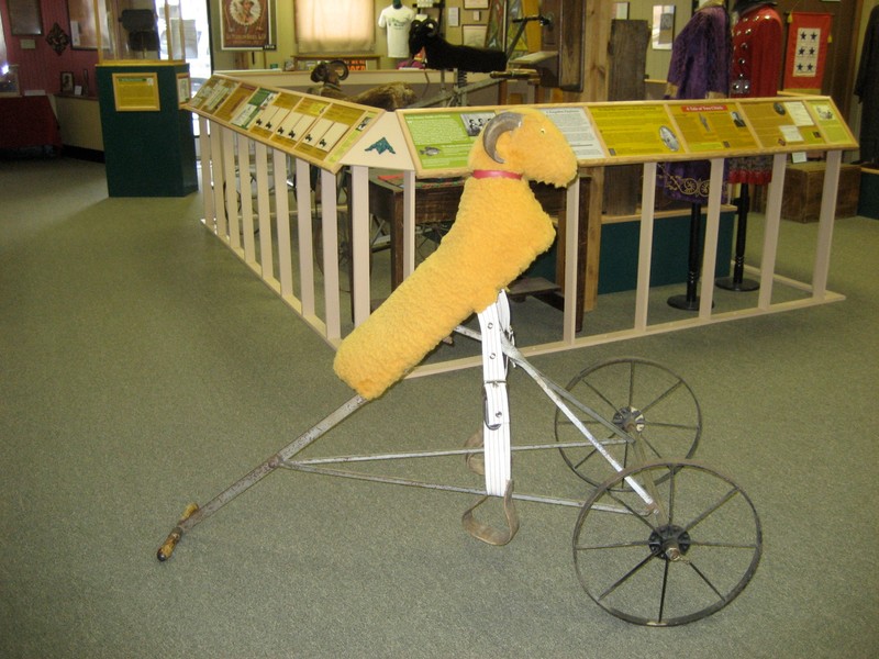 The "riding the goat" device