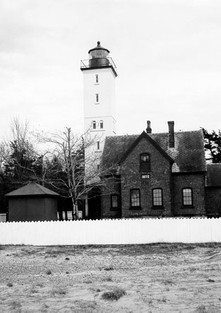 Lighthouse after it was renovated in 1896