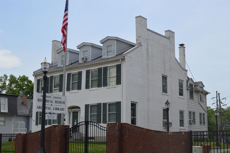 The Madison County Historical Society is located in the John Weir House.