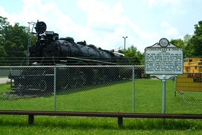 The C&O 1308 was officially listed on the National Register of Historic Places in 2003.