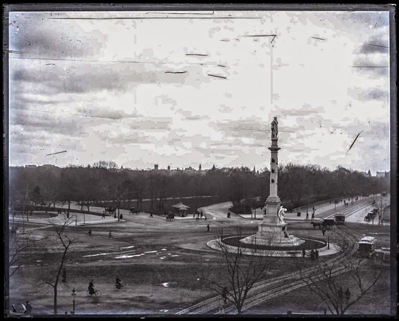 Columbus Circle, circa 1892