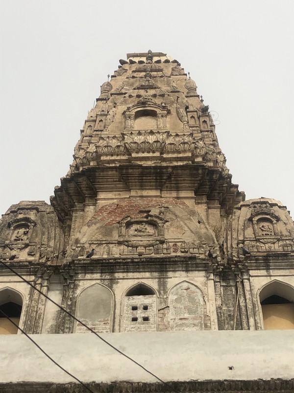 Front view of the shikhara