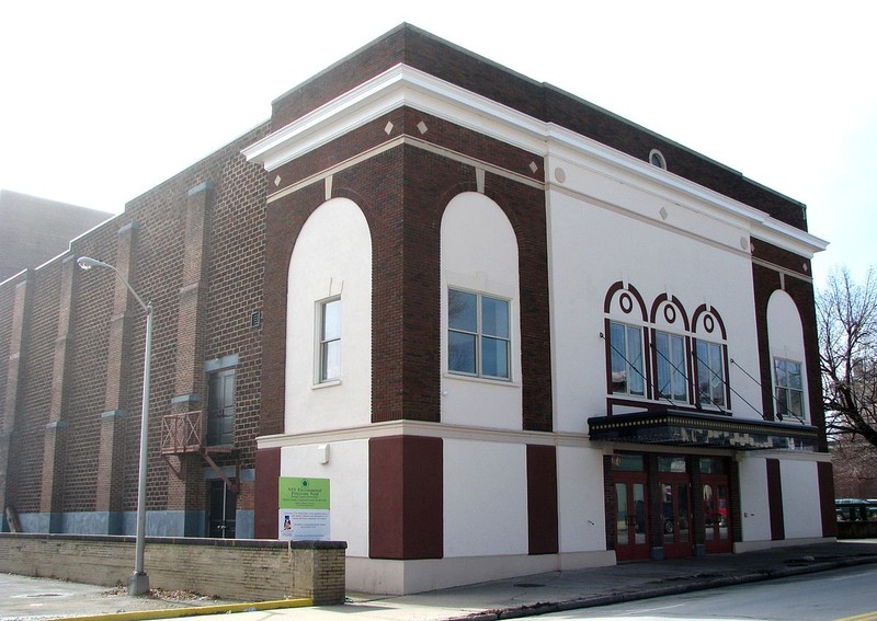 A view of the Strand Theatre