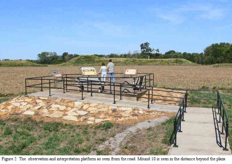 The interpretive signs