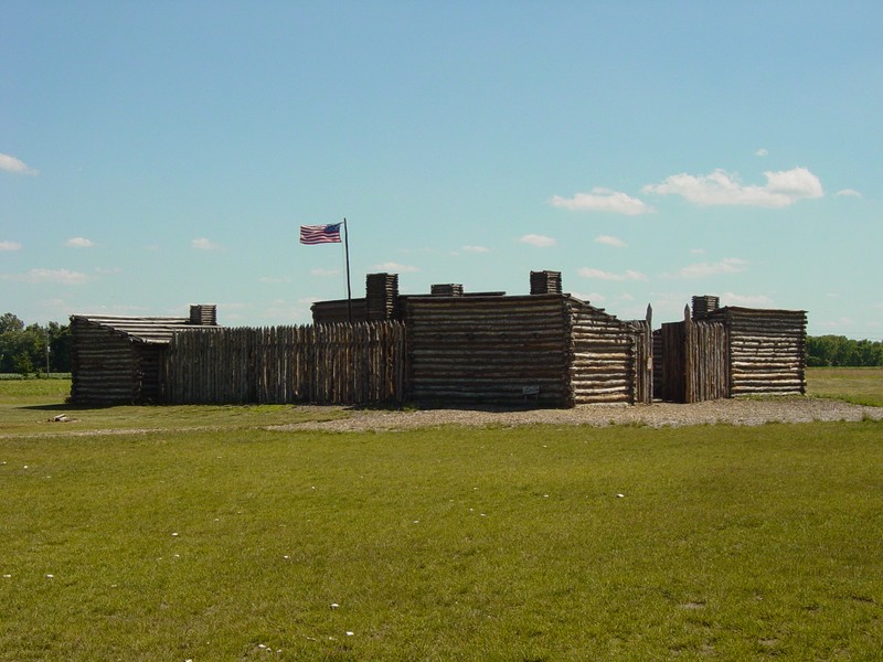 Replica of Camp River Dubois