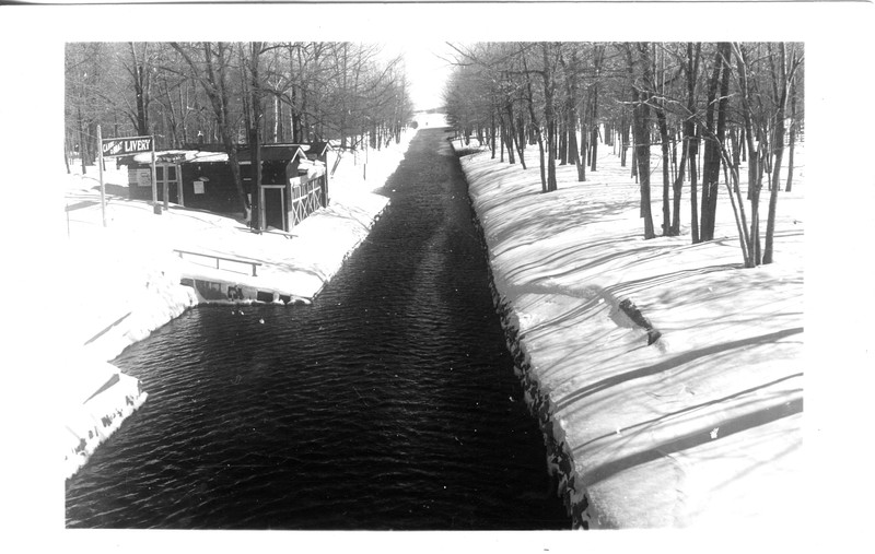 Canal in winter