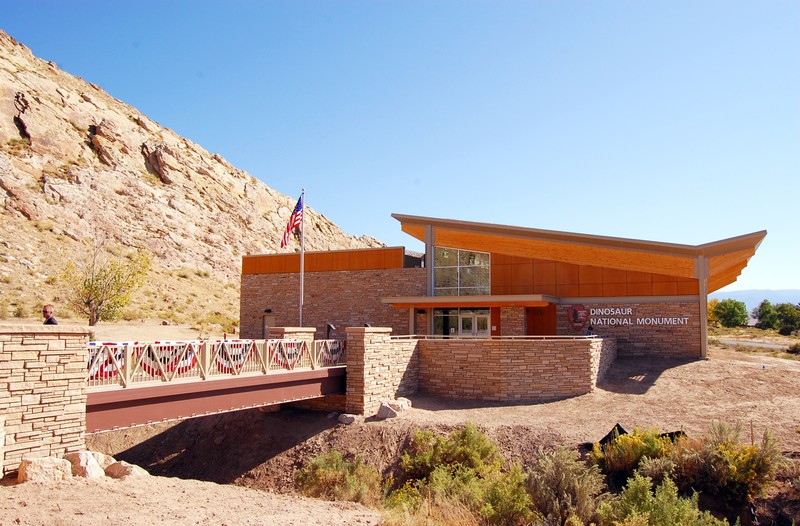 The Quarry exhibit hall at Dinosaur National Monument