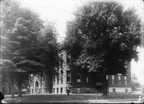 Mabel Hartzell taught first grade in 1899 at North Park School, built in 1892