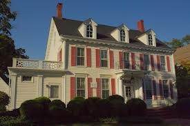 This historic home was completed in 1868. 