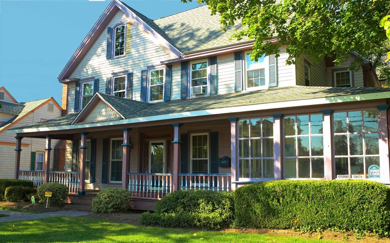 The style of the home is Vernacular Victorian "plan book" with Gothic proportions.