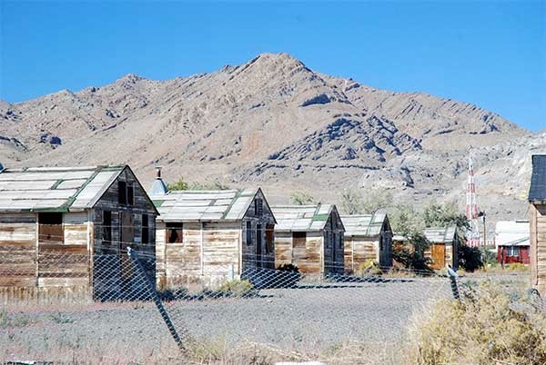 Some of the former barracks 