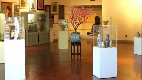 View inside the museum