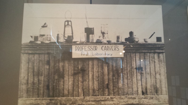 A photo of Carver's first lab