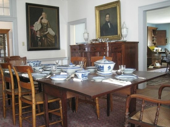 The dining room