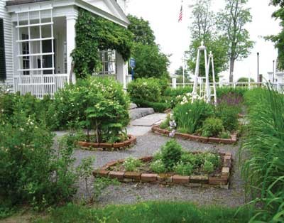 The museum features a garden called the War of 1812 International Peace Garden, in which heritage plants are grown