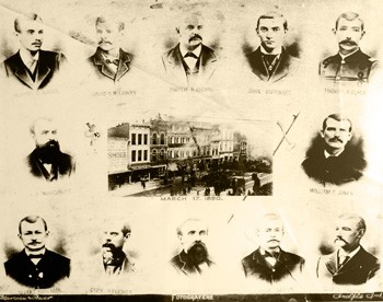 These are the 13 men who perished during the fire. For their names and more information, please click on the first link below.