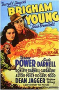 Poster for 1940 film, Brigham Young