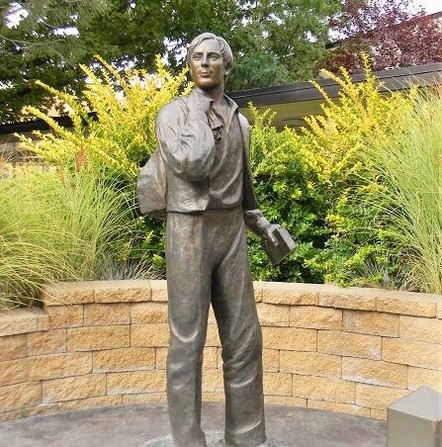 Statue of Samuel Smith at the Missionary Training Center in Provo Utah