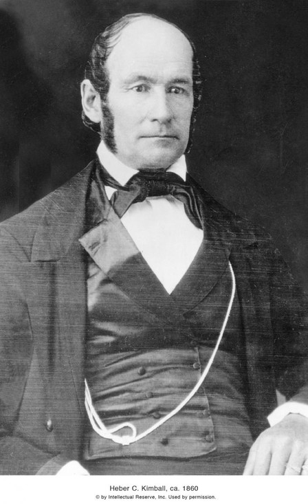 Heber C. Kimball, 1860
