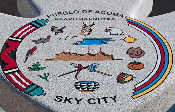 A granite monument placed at the Sun City Cultural Center.