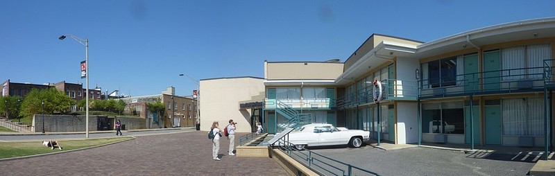 The Lorraine Motel, where King was assassinated in 1968.