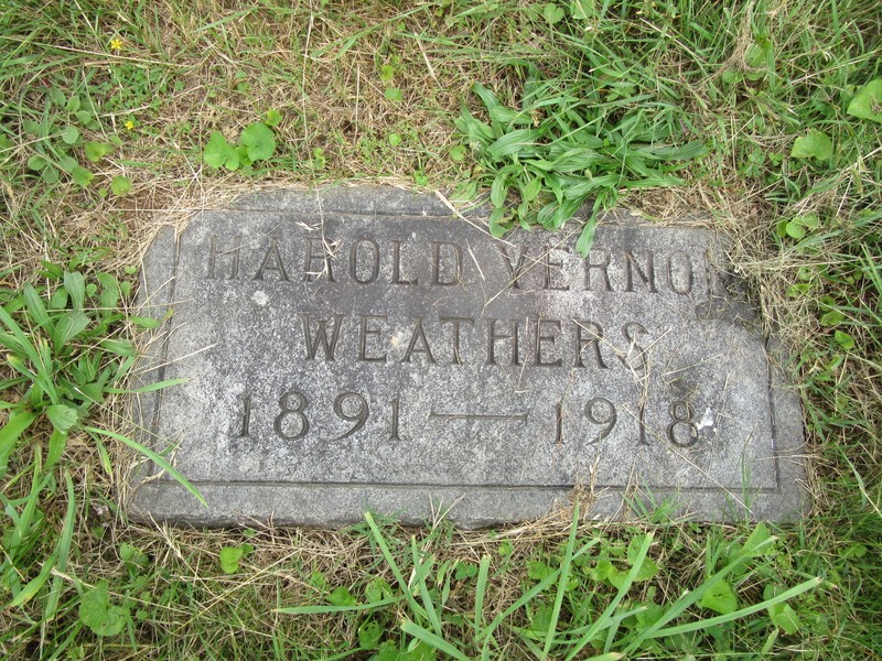 Headstone at Spring Hill Cemetery