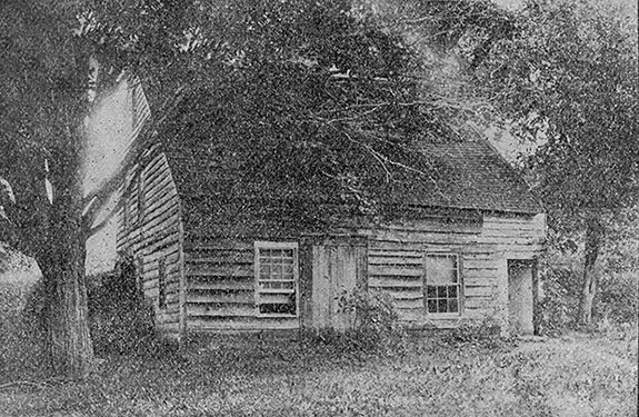 Birthplace and boyhood home of Wilford Woodruff. Photograph by Junius F. Wells, 1892, published in the Contributor, September 1892, 473.