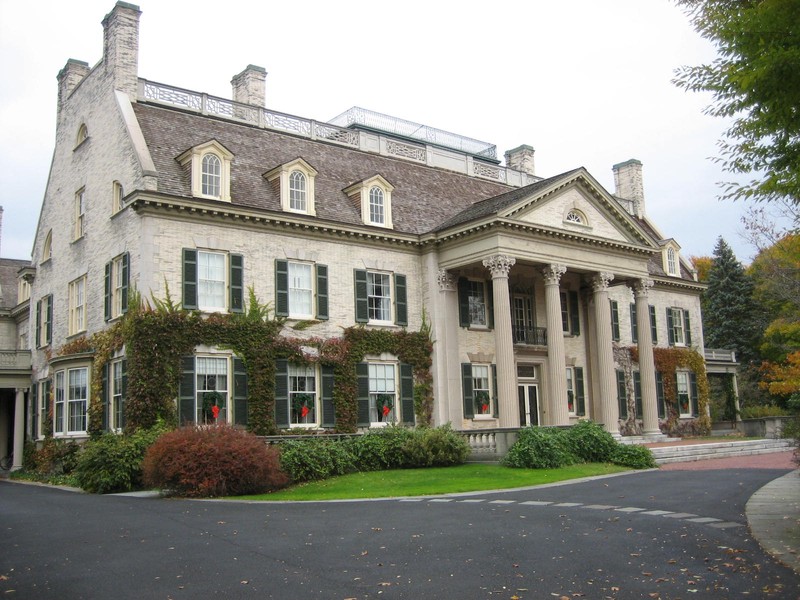 The George Eastman Mansion was built in 1905 and is a National Historic Landmark. 