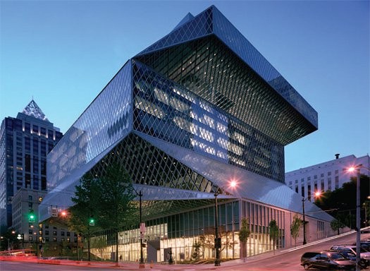 Seattle Public Library Exterior