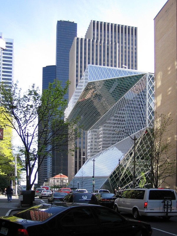 Seattle Public Library Exterior