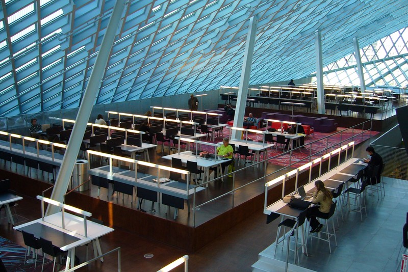 Seattle Public Library Interior