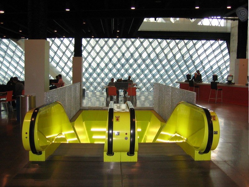 Seattle Public Library Interior